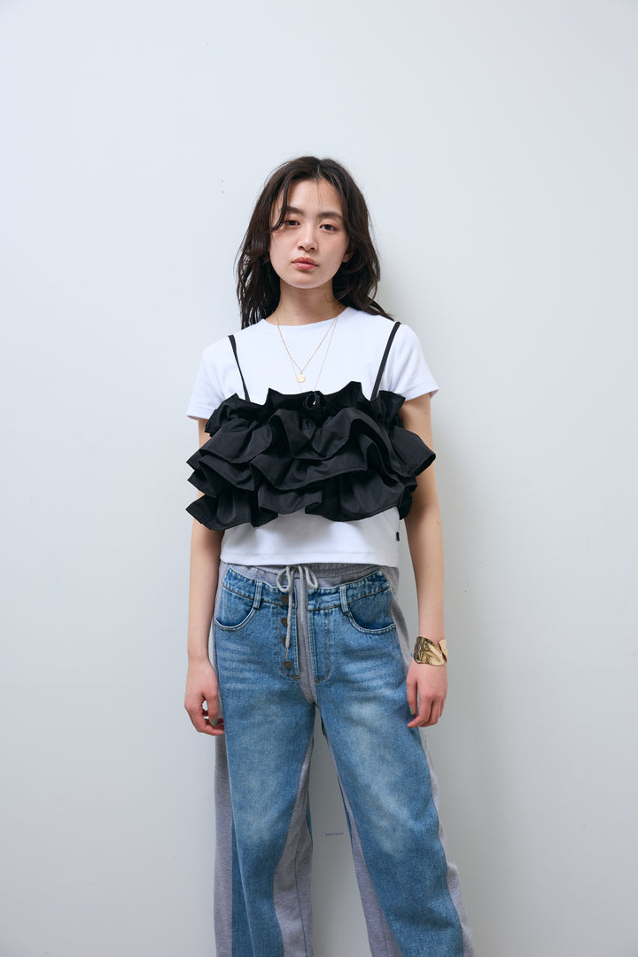 [予約]撥水フリルビスチェ