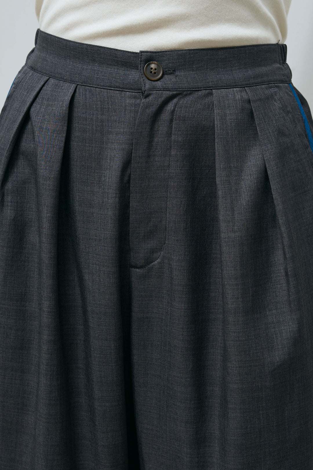 [予約/SET]袖レースハーフスリーブジャケット+サイド配色パンツ(2set)