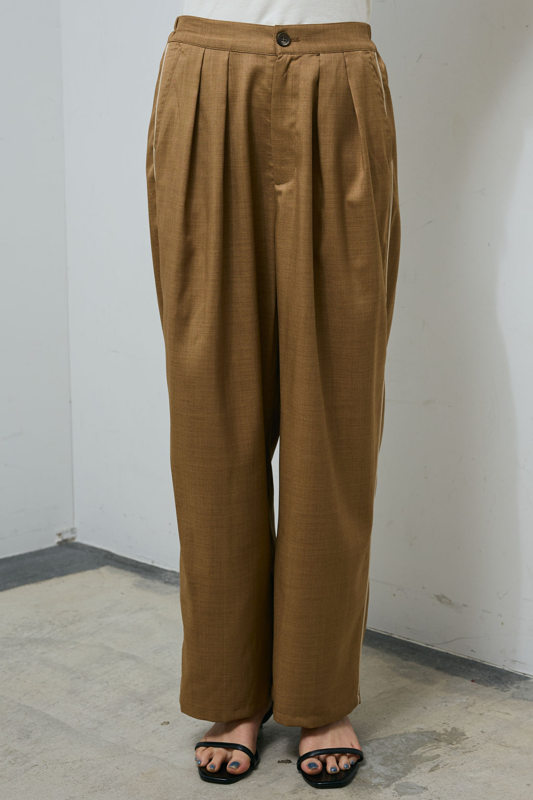 [予約]サイド配色パンツ