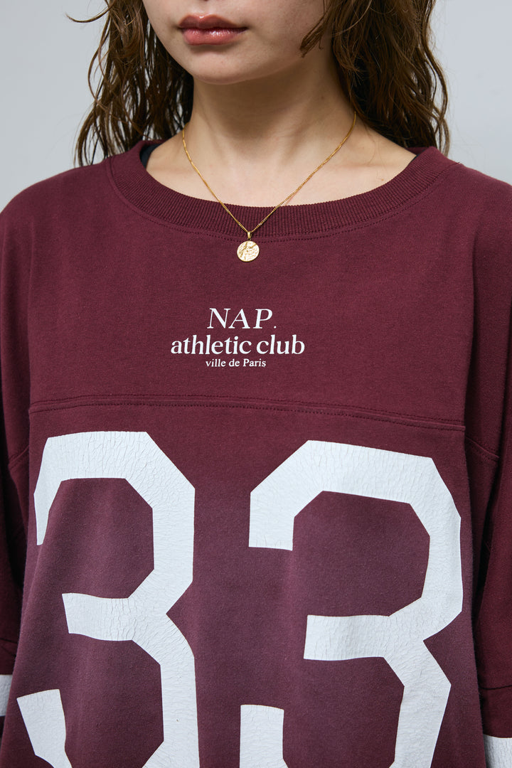 [予約/SET]ドロストロゴビッグラガーT+裾レースタンクトップ+フライスカプリパンツ(3set)