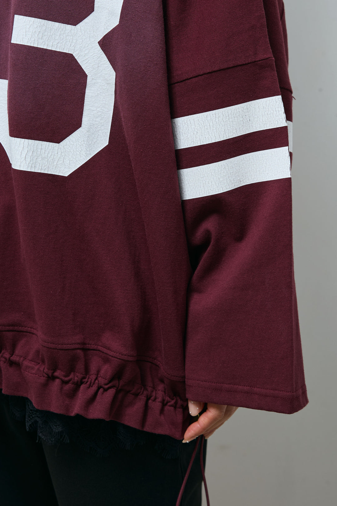 [予約/SET]ドロストロゴビッグラガーT+裾レースタンクトップ+フライスカプリパンツ(3set)