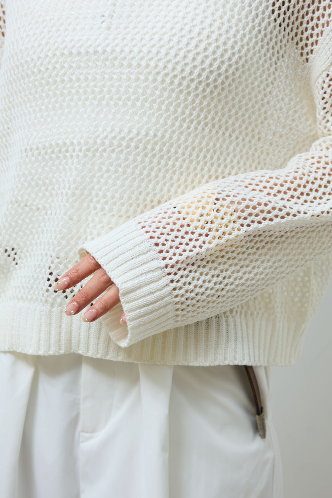 [予約]メッシュニットプルオーバー