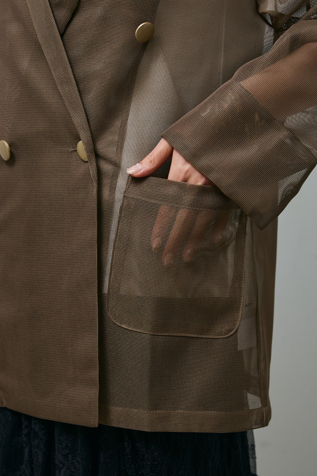 [予約]シアーダブルテーラードJK