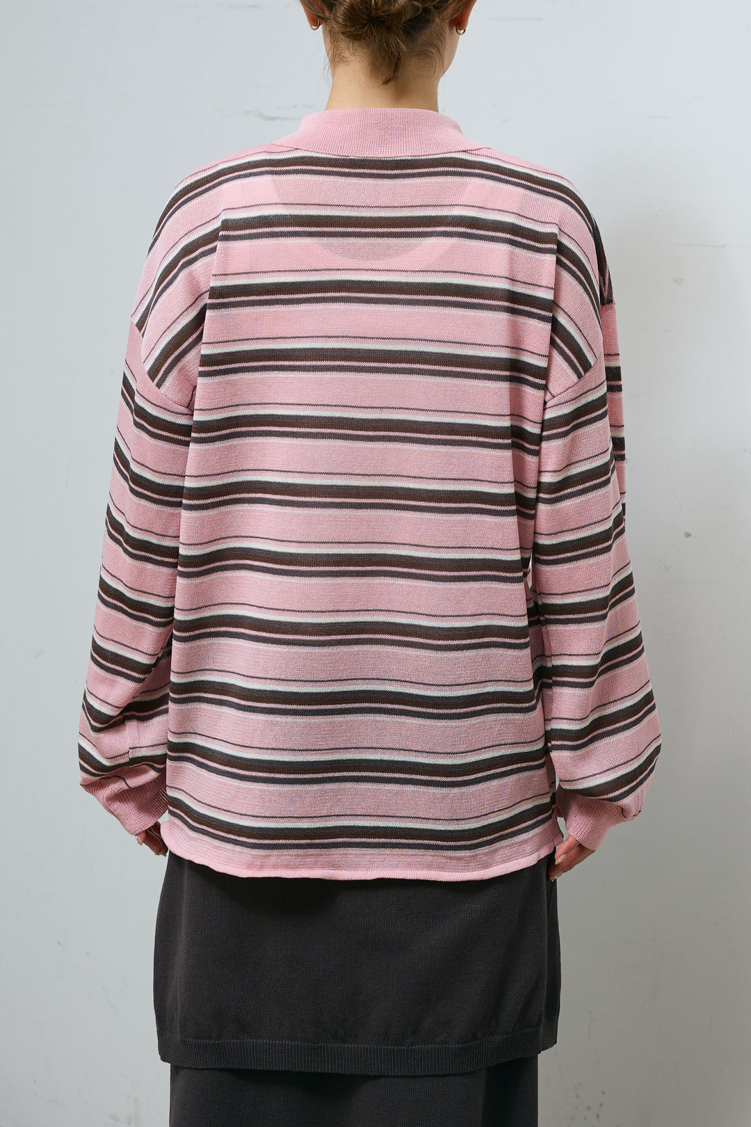 [予約]ボーダーシアーポロプルオーバー