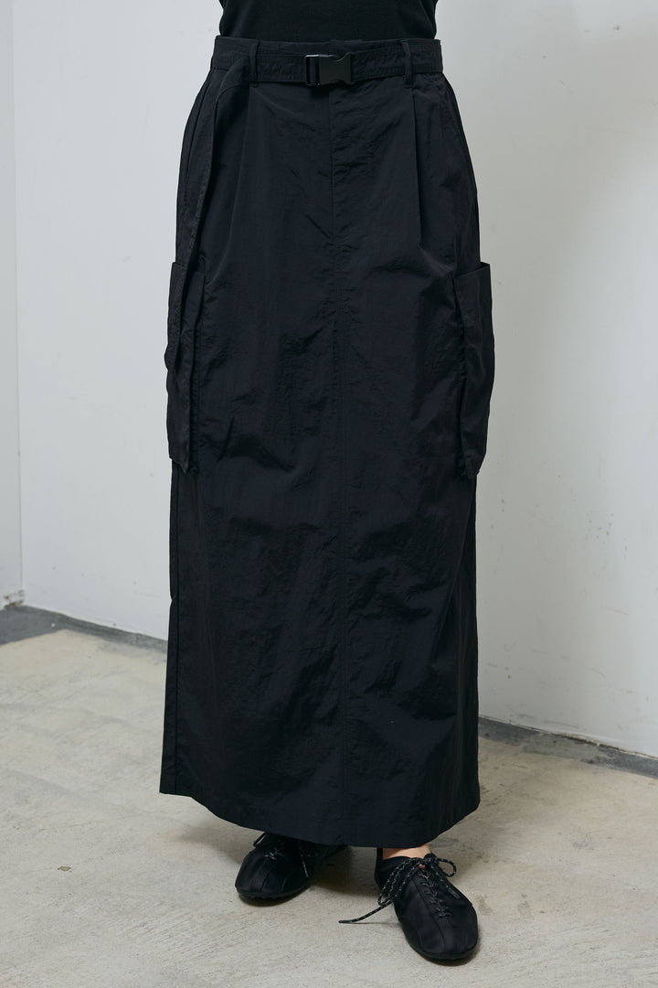 [予約]接触冷感UVカット撥水機能付きナイロンスカート