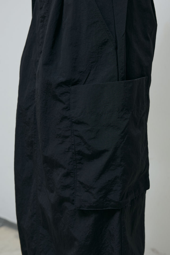 [予約/SET]ボーダーシアーポロプルオーバー+接触冷感UVカット撥水機能付きナイロンスカート(2set)