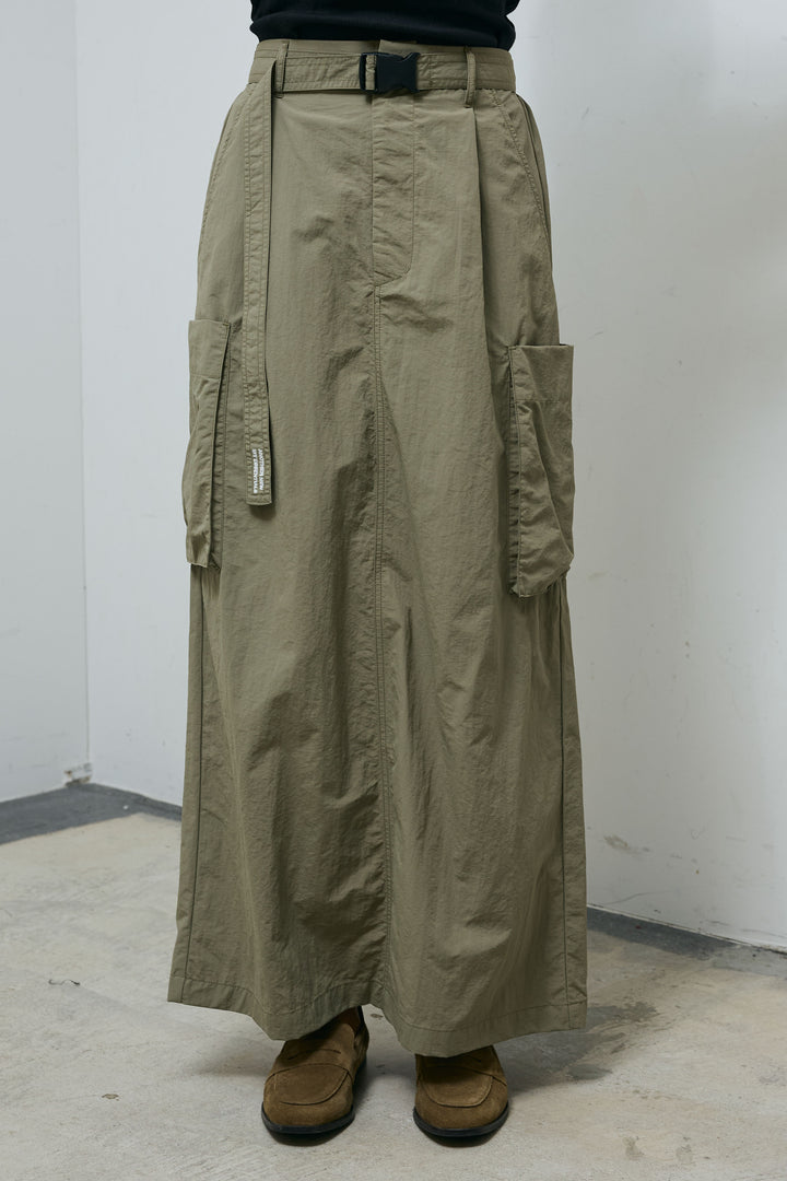 [予約]接触冷感UVカット撥水機能付きナイロンスカート