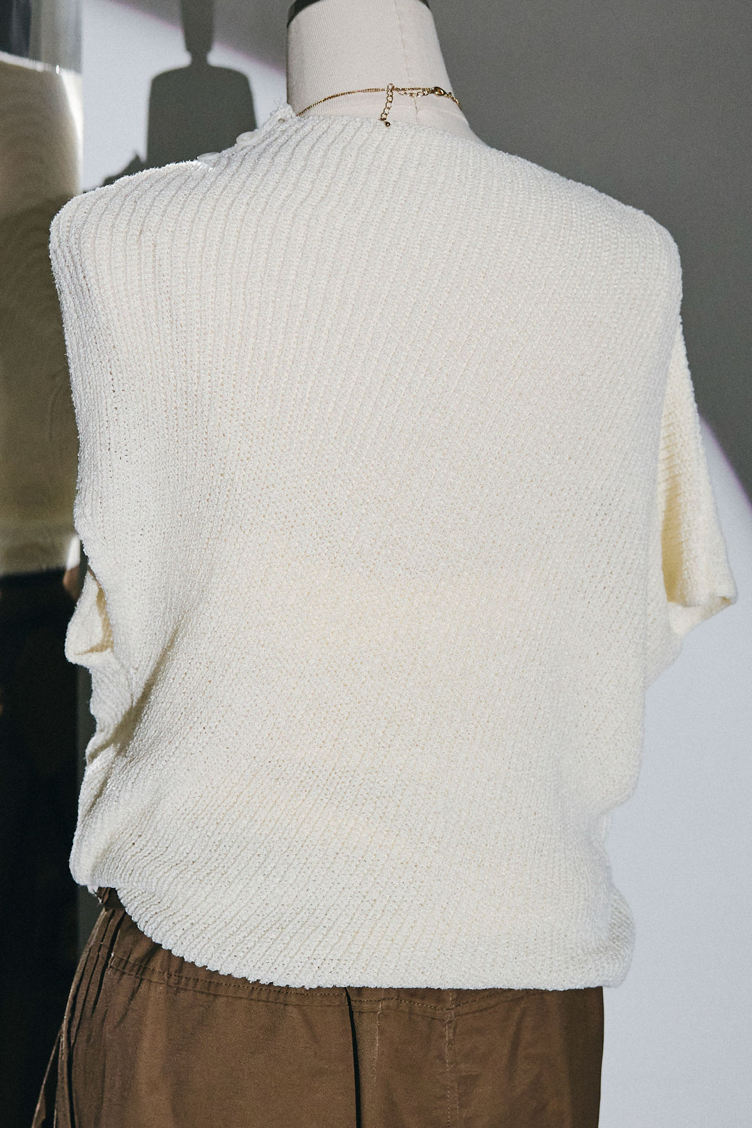 [予約/SET]アシメニットPO+ドットワイドパンツ(2set)