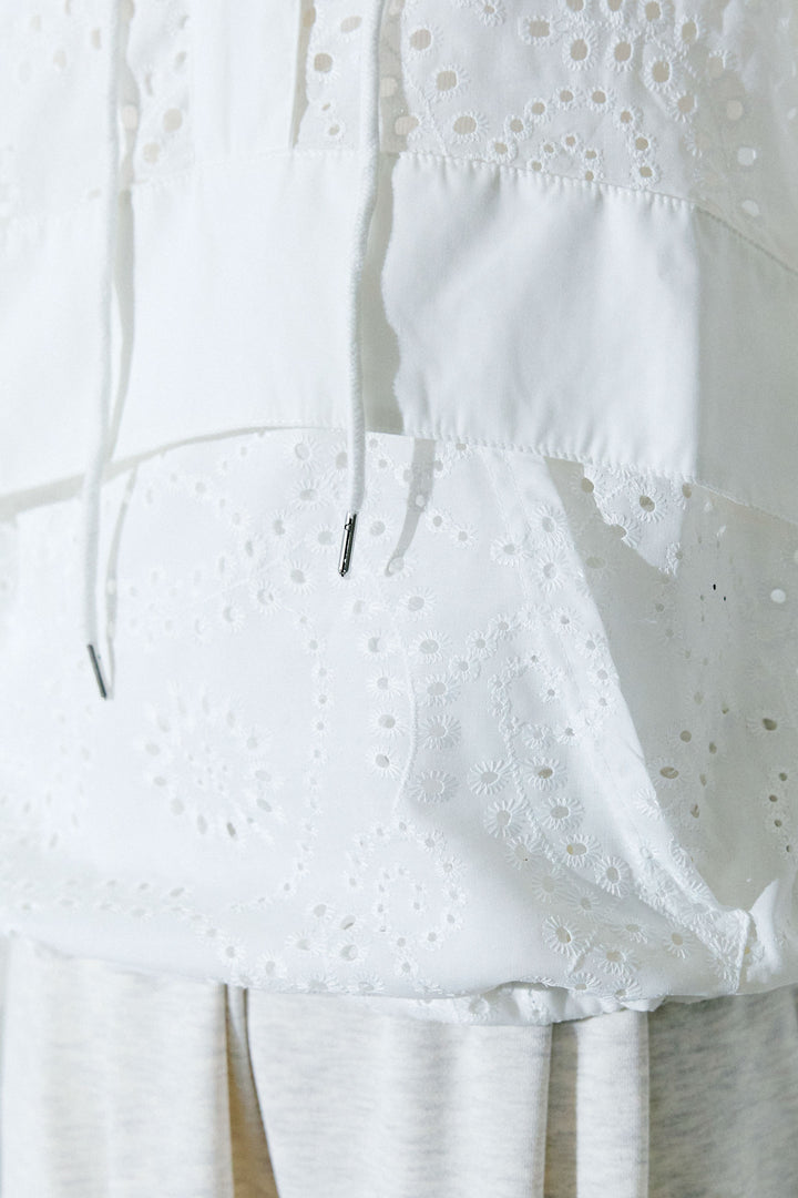 [予約]レースアノラックフーディ