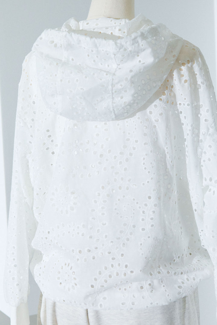 [予約]レースアノラックフーディ