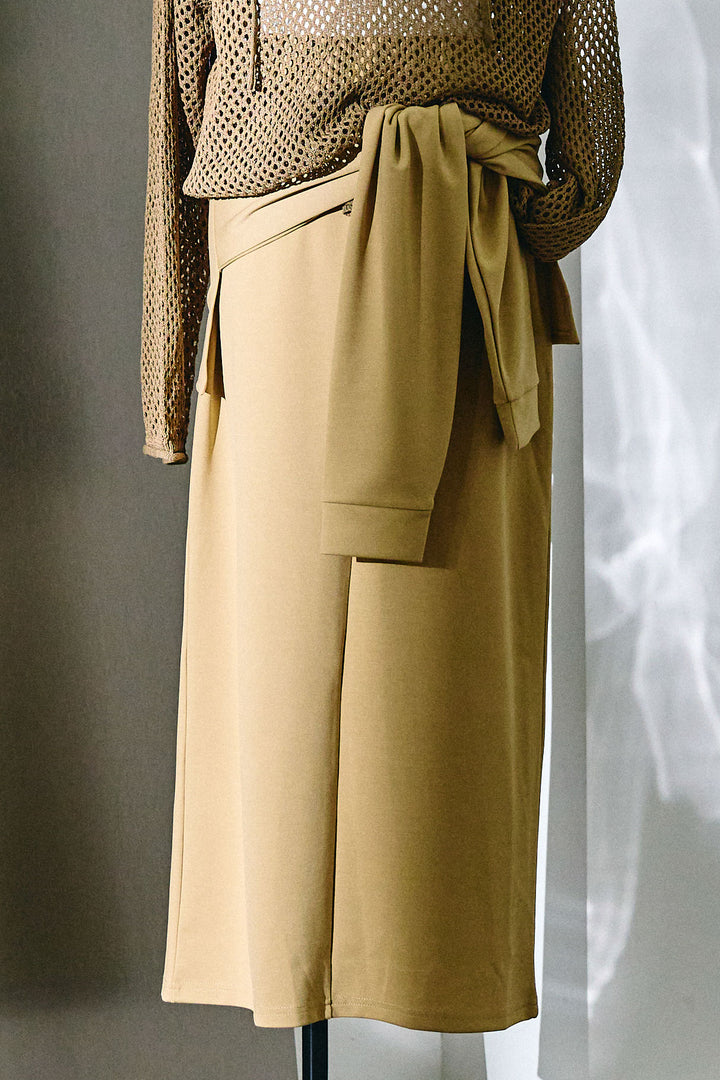 [予約]ライトポンチウエストラップスカート