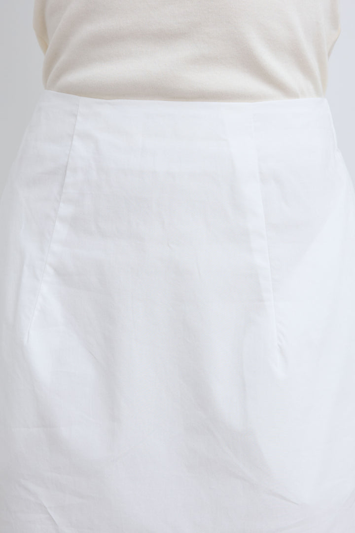 [予約]裾レースレイヤードスカート