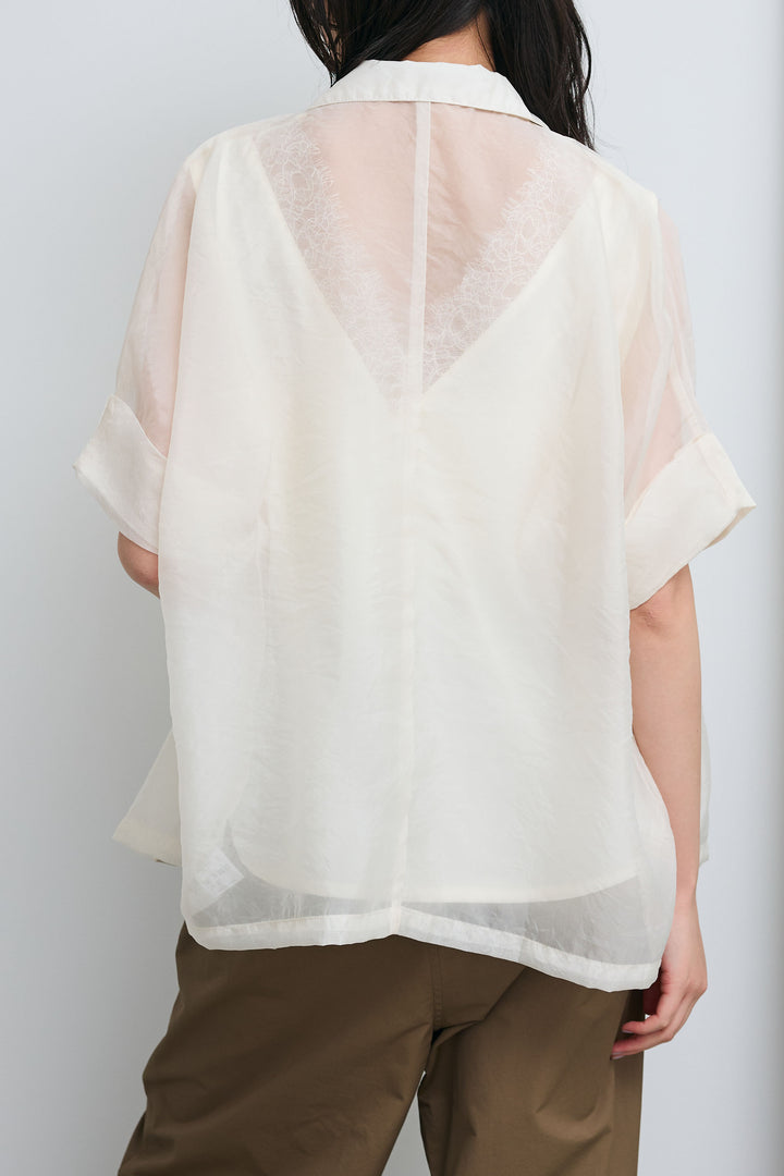 [予約]シアーハーフスリーブジャケット