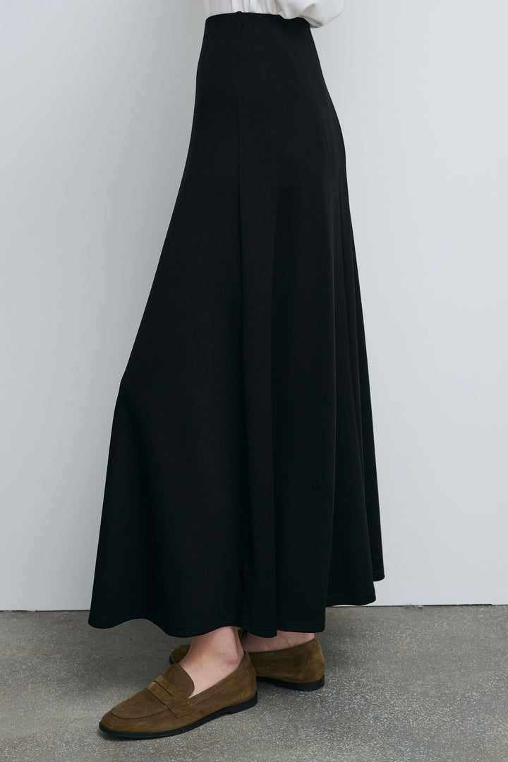 [予約/SET]シアーハーフスリーブジャケット+cooltouchレースロゴ刺繍Tシャツ+ダブルフェイスジャージースカート(3set)