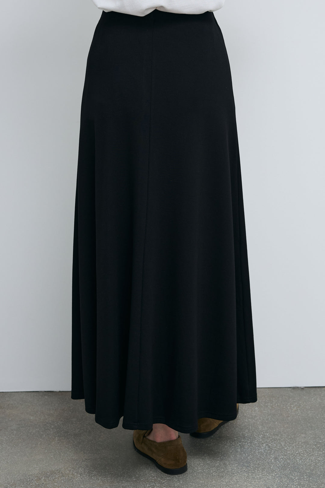 [予約/SET]シアーハーフスリーブジャケット+cooltouchレースロゴ刺繍Tシャツ+ダブルフェイスジャージースカート(3set)