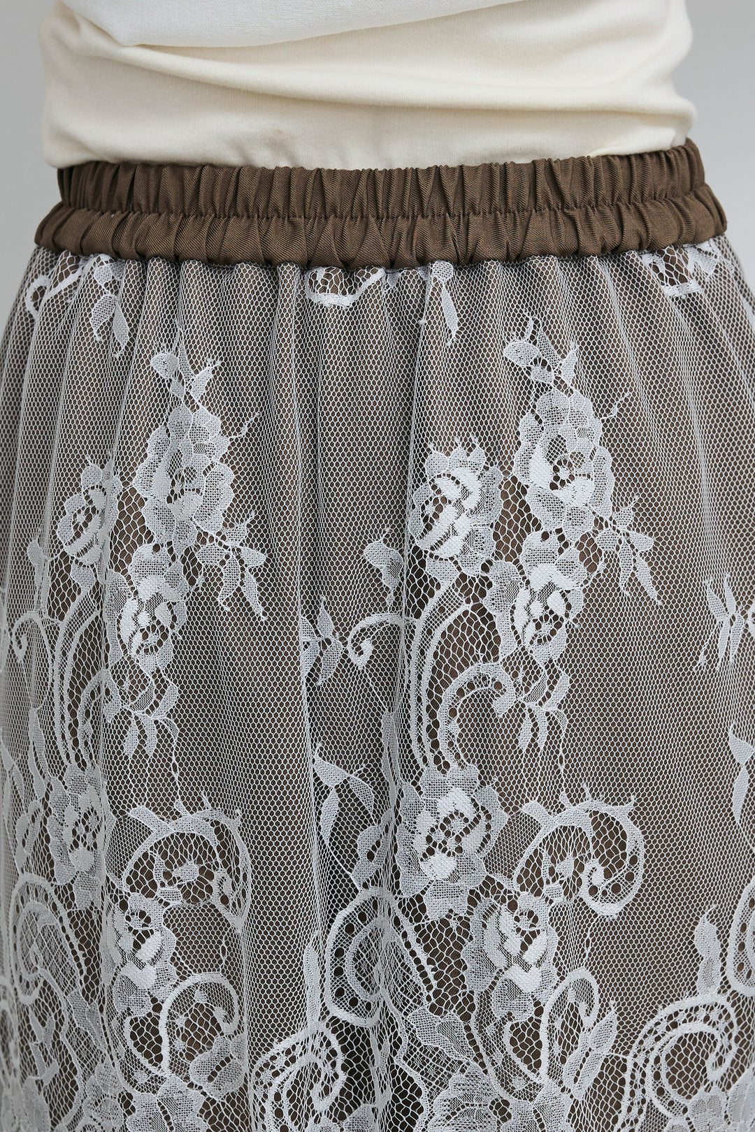 [予約]レースドッキングツイルパンツ