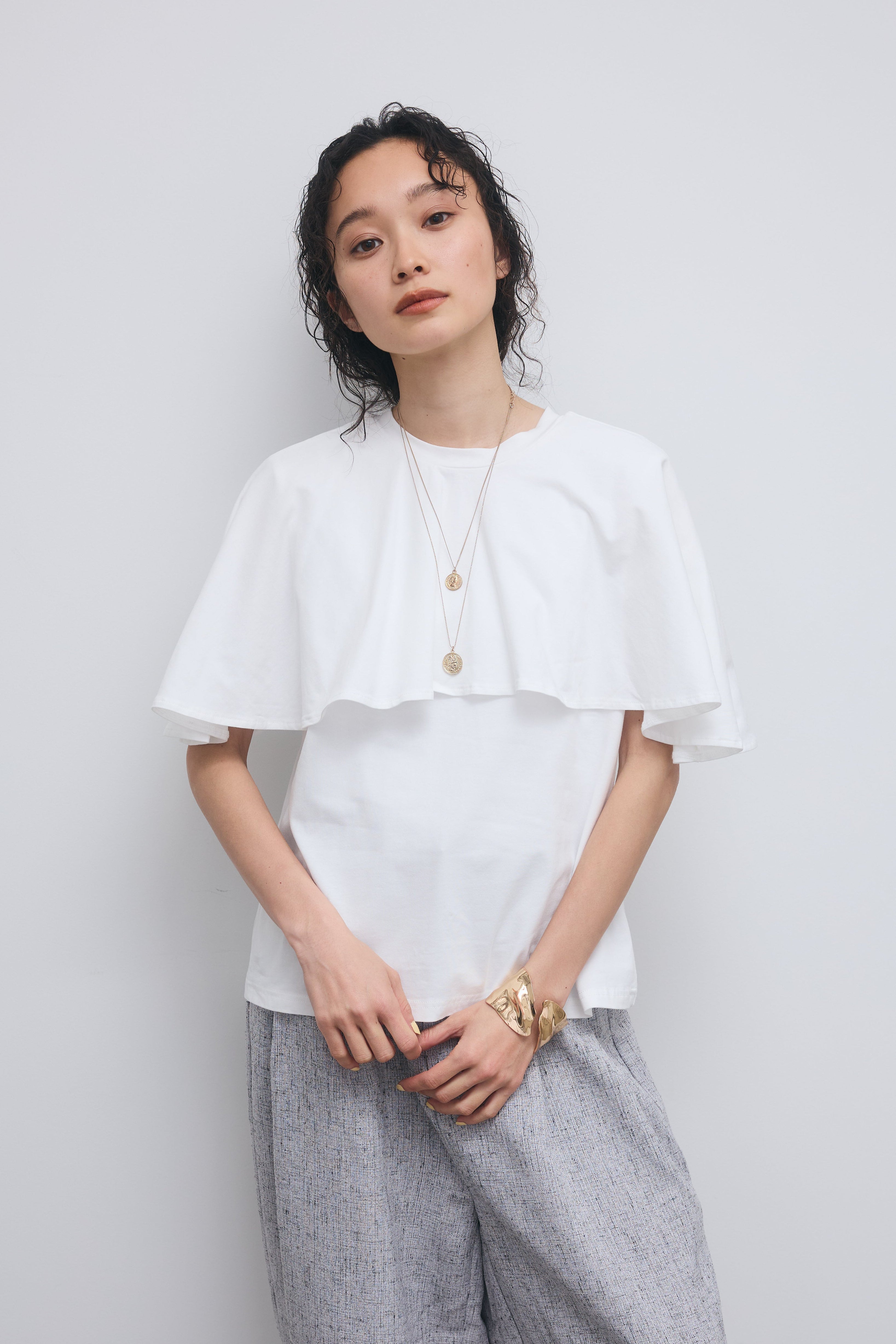 天竺ケープTシャツ – IAMALPHA