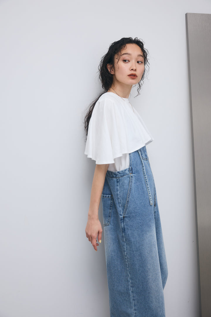 [SET]天竺ケープTシャツ+天竺ケープTシャツ(2set)
