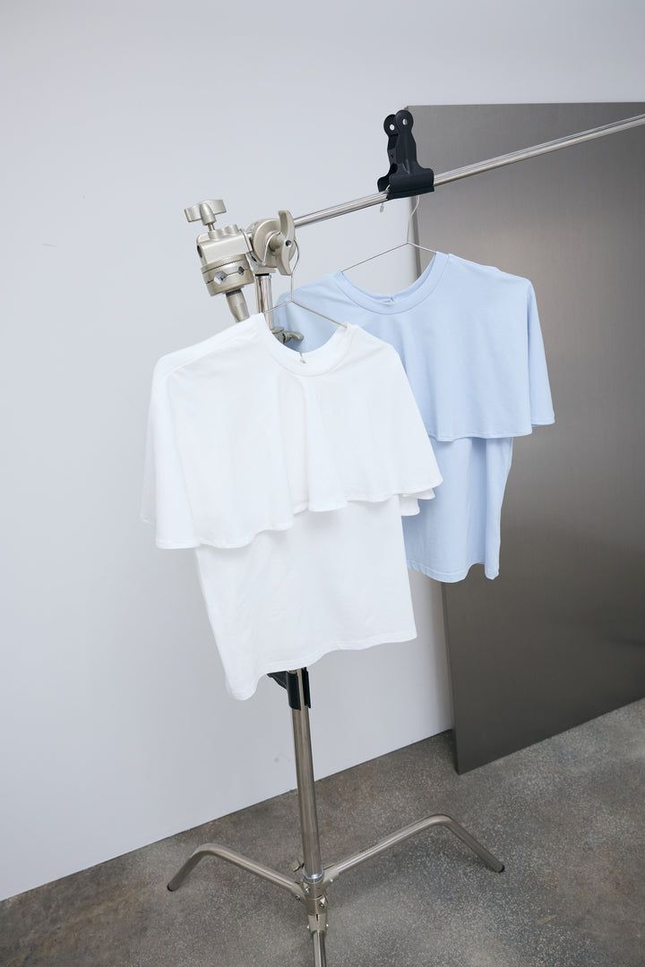 [SET]天竺ケープTシャツ+天竺ケープTシャツ(2set)