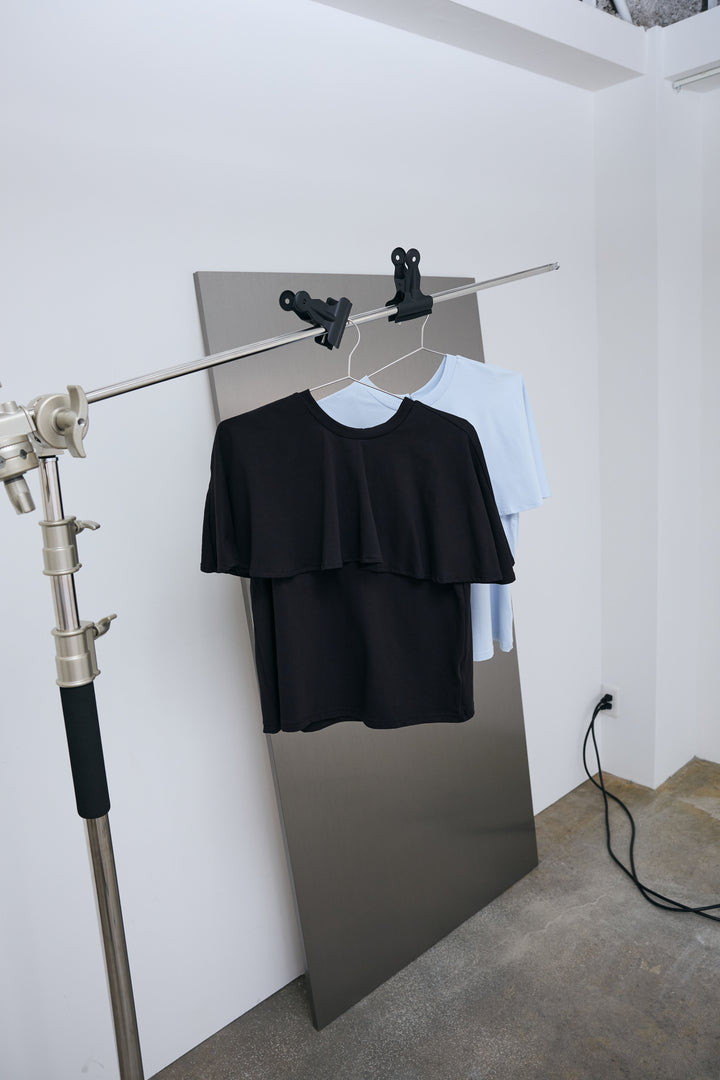 [SET]天竺ケープTシャツ+天竺ケープTシャツ(2set)