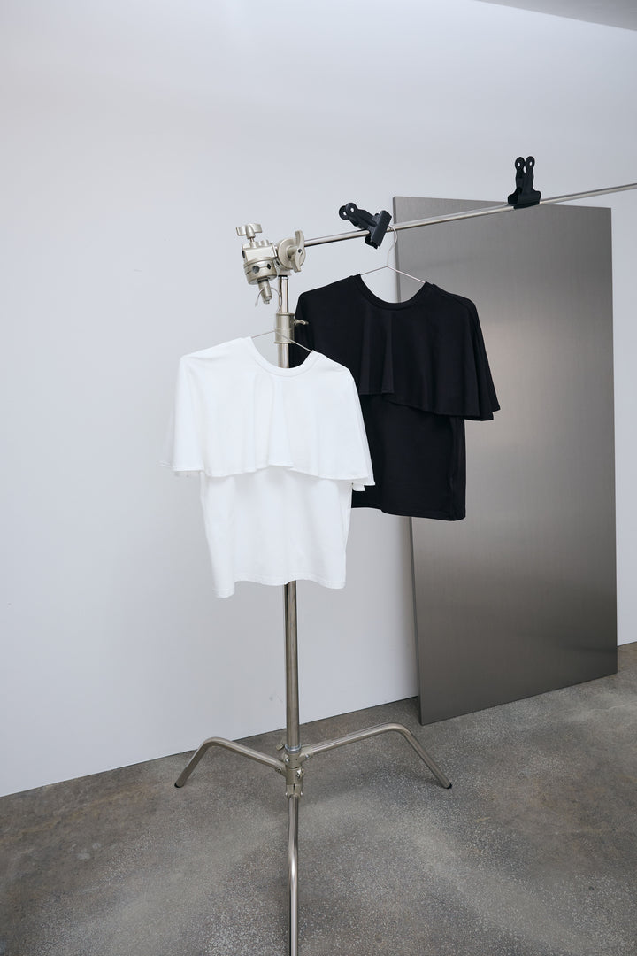 [SET]天竺ケープTシャツ+天竺ケープTシャツ(2set)