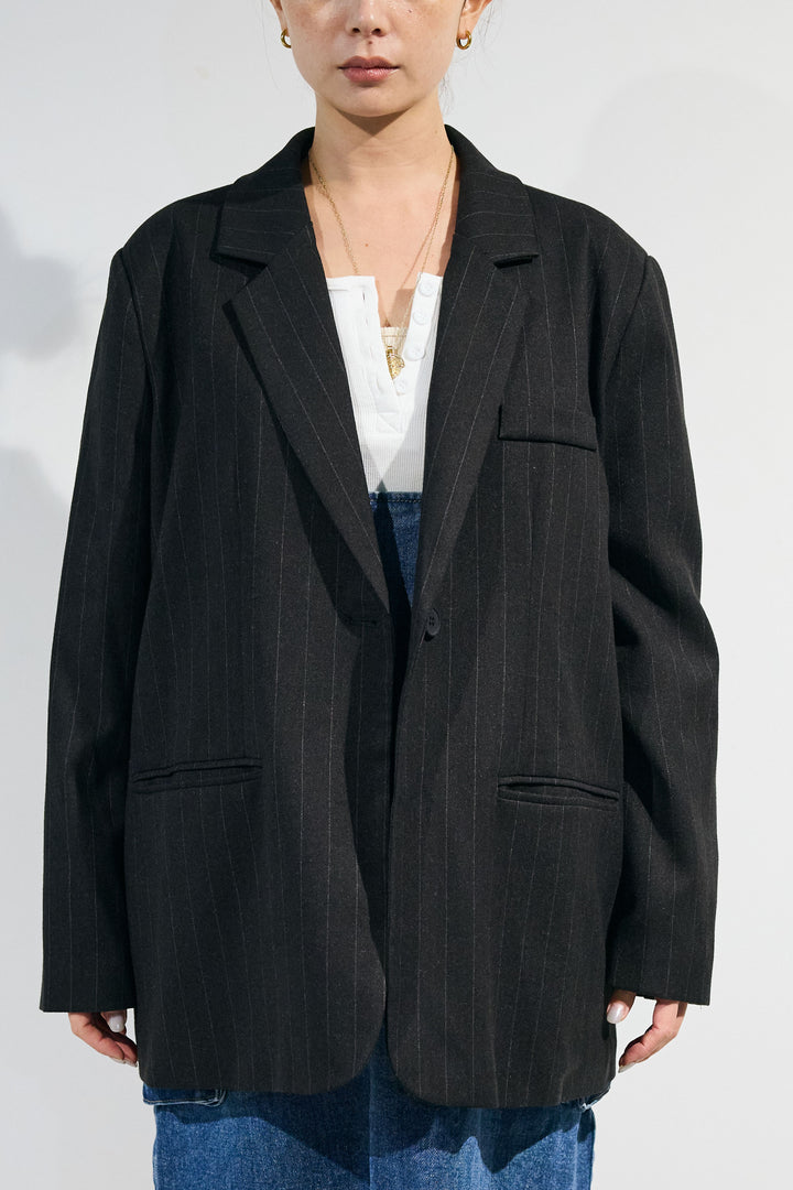 [予約/SET]ディープベンツオーバージャケット+フルレースフリルブラウス(2set)