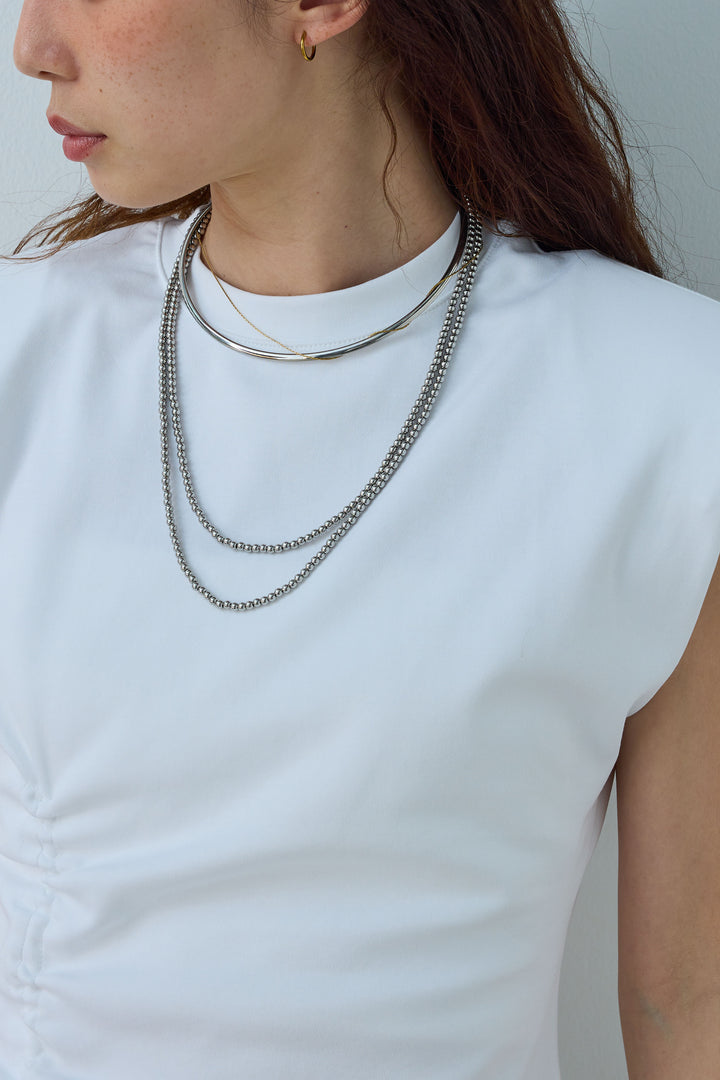 [予約]コード付きノースリT