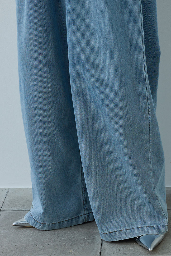 [予約]2WAYデニムベアサロペット