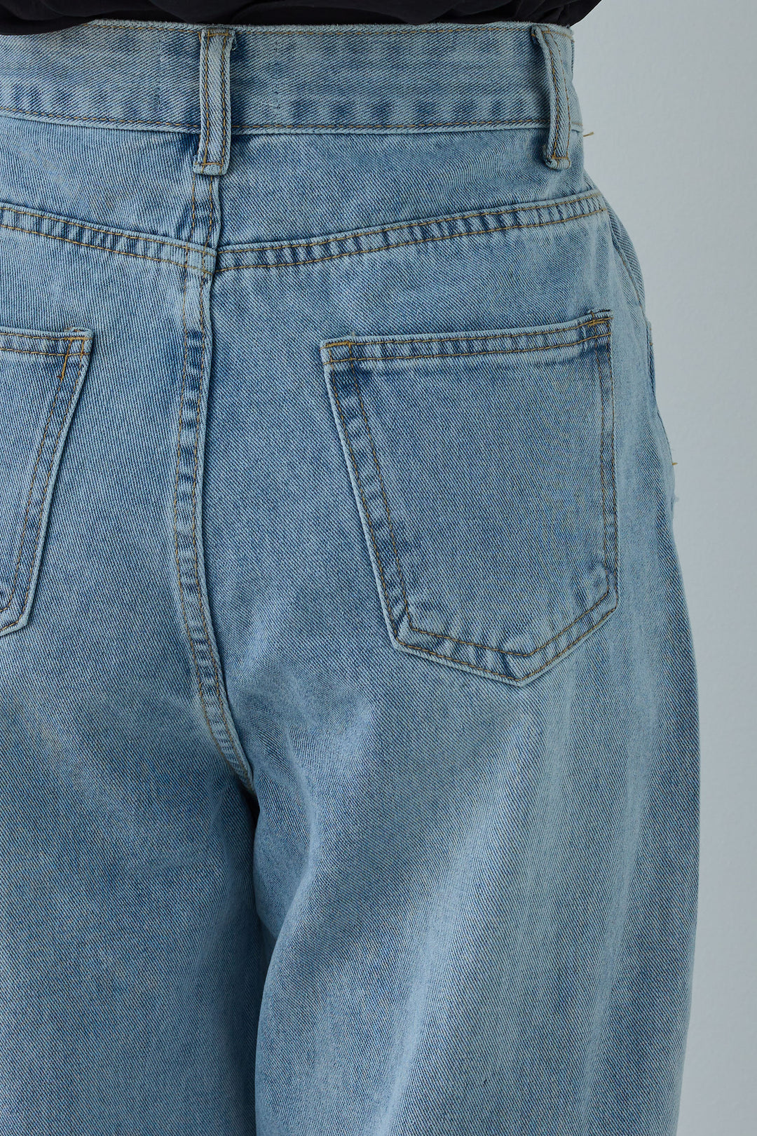 [予約/SET]ミニループアメスリタンク+サイドスラッシュデニム(2set)