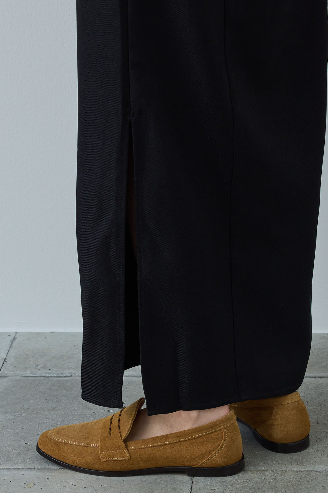 [予約/SET]リネンタッチテーラードジレ+ヘザーツイルキャミワンピース(2set)