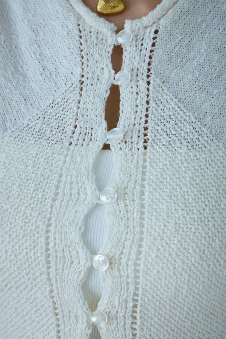 [予約/SET]フロントボタンPO+スカーフ付きタックパンツ(2set)