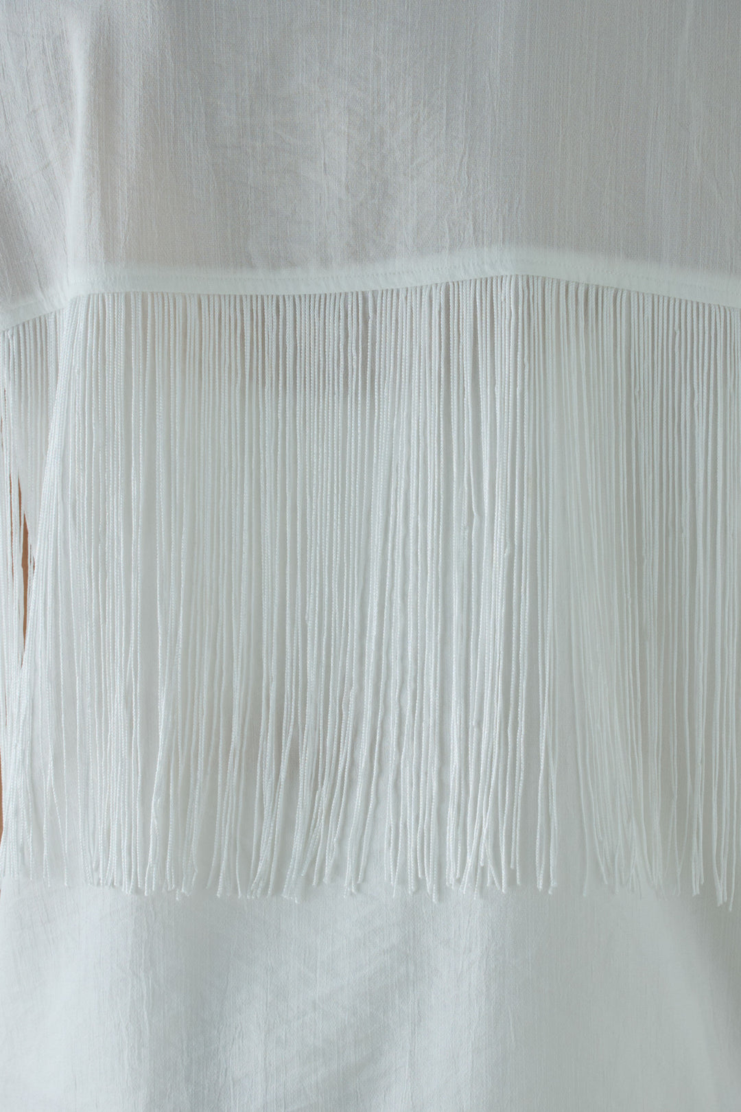 [予約]フリンジデザインノースリーブ