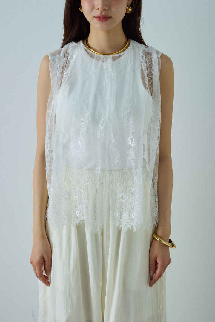 [予約]レースブラウス