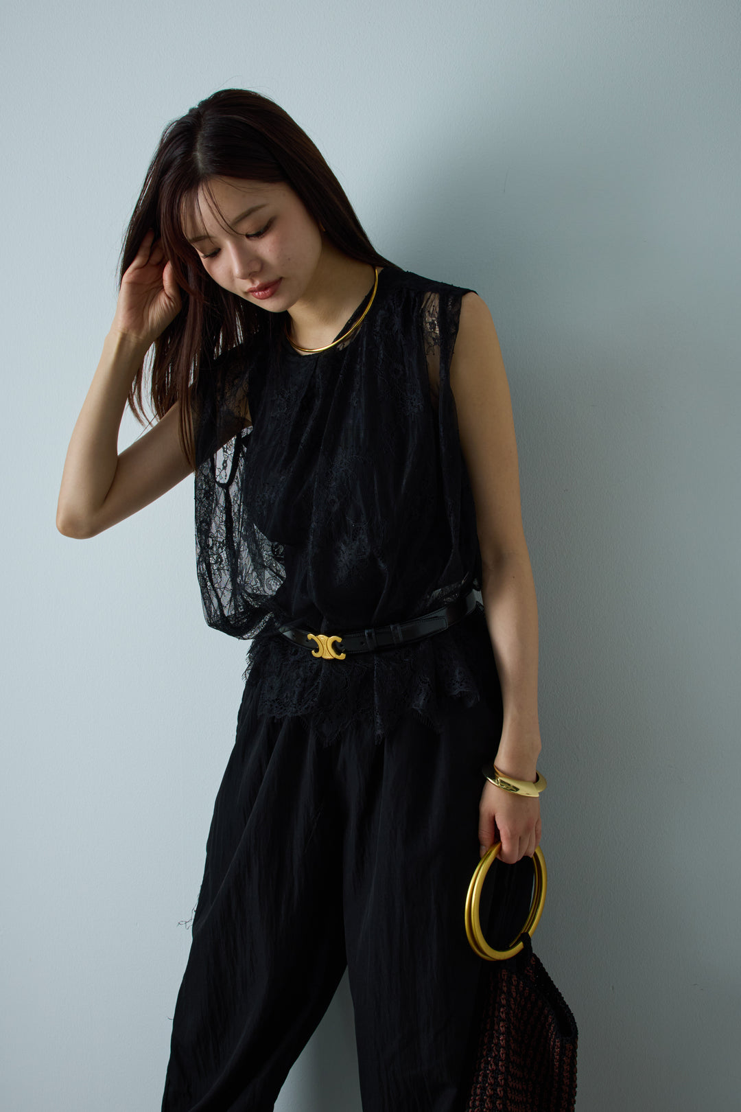 [予約]レースブラウス