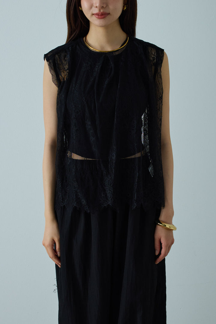 [予約]レースブラウス