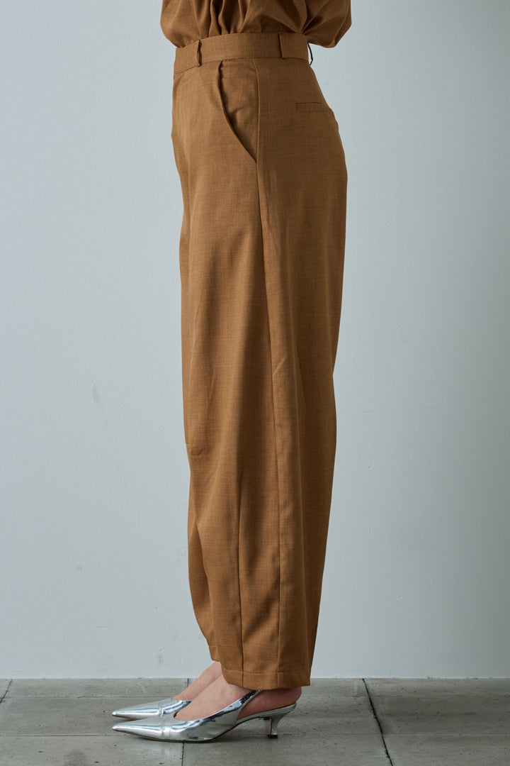 [予約/SET]スキッパーギャザーSH+カーブパンツ(2set)