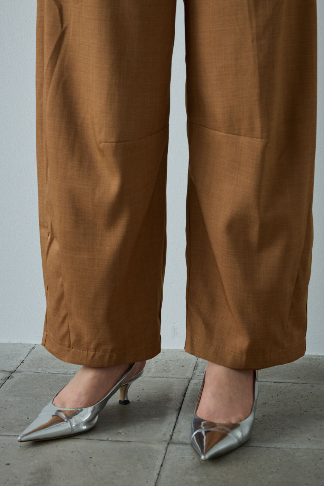 [予約/SET]スキッパーギャザーSH+カーブパンツ(2set)