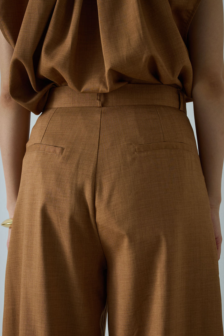 [予約/SET]スキッパーギャザーSH+カーブパンツ(2set)