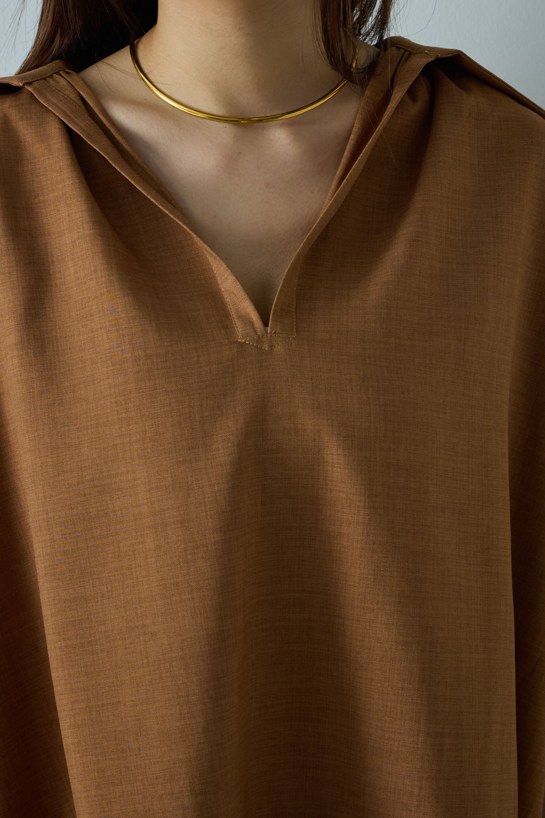 [予約/SET]スキッパーギャザーSH+カーブパンツ(2set)