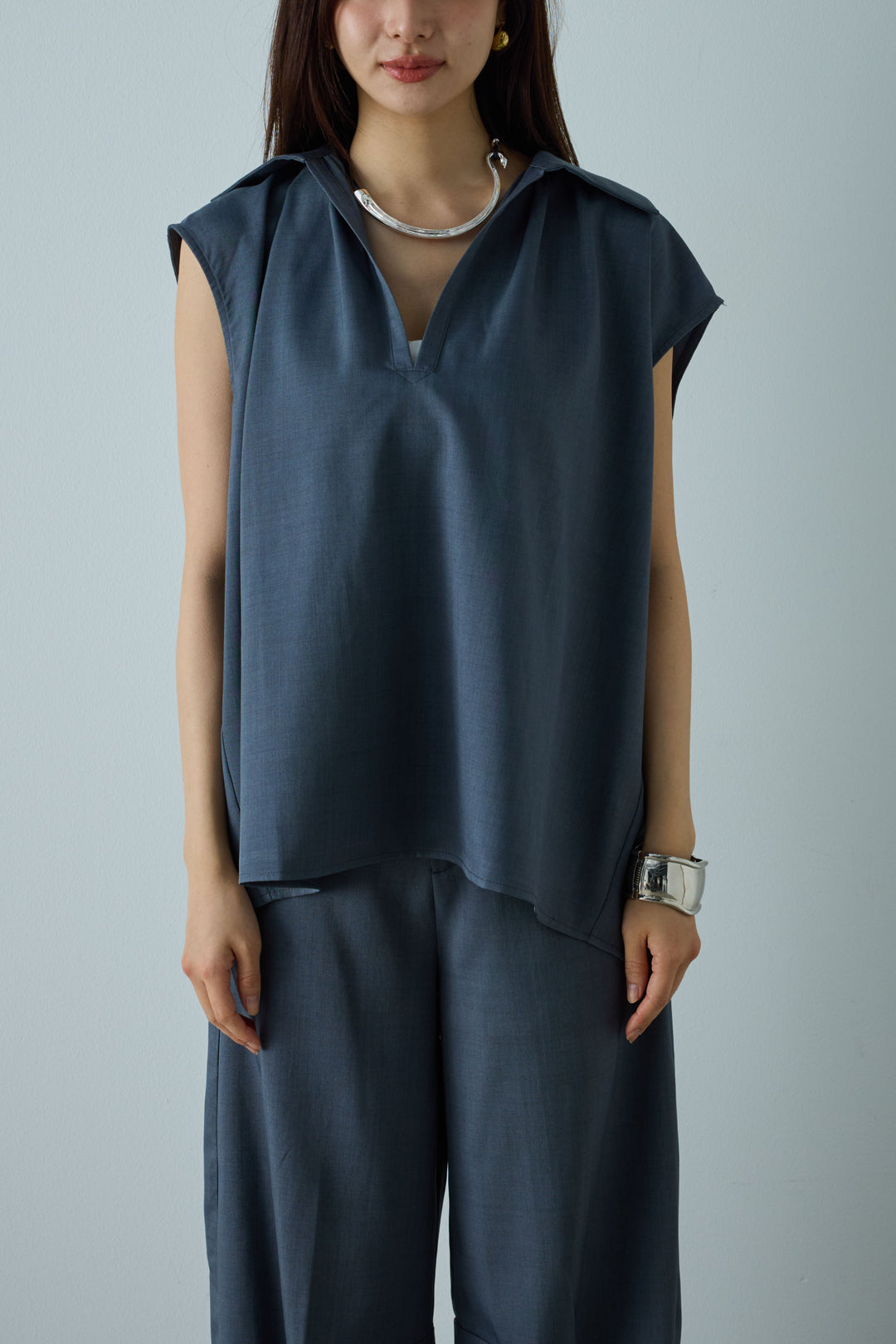 [予約]スキッパーギャザーSH