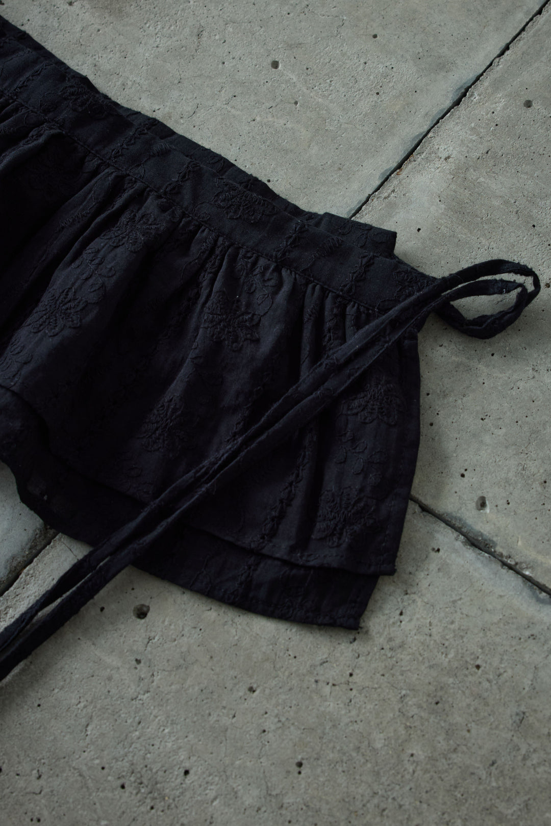 [予約/SET]ミニループアメスリタンク+フリルラップベルト+サイドスラッシュデニム(3set)