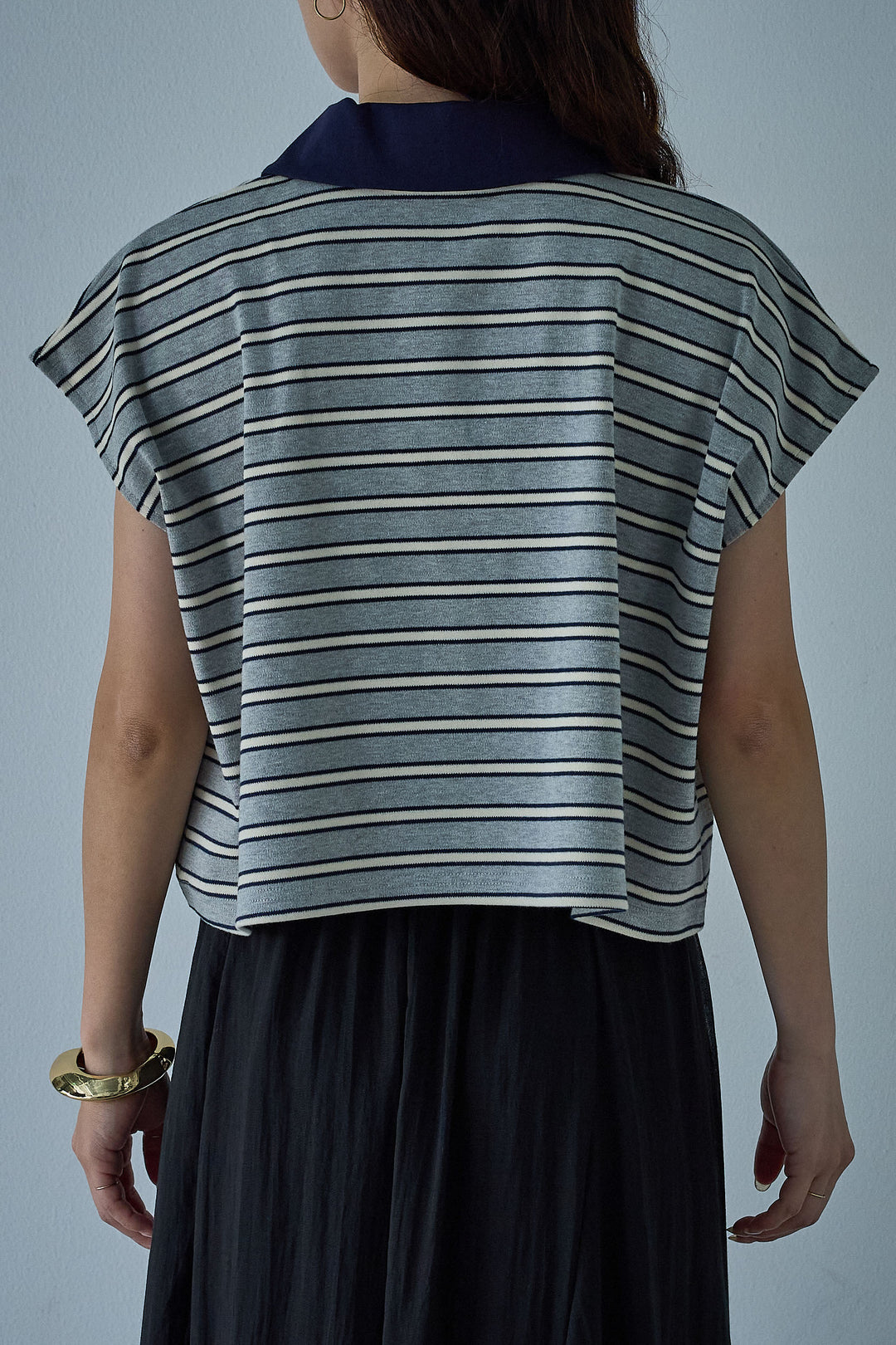 [予約]マルチボーダーポロシャツ