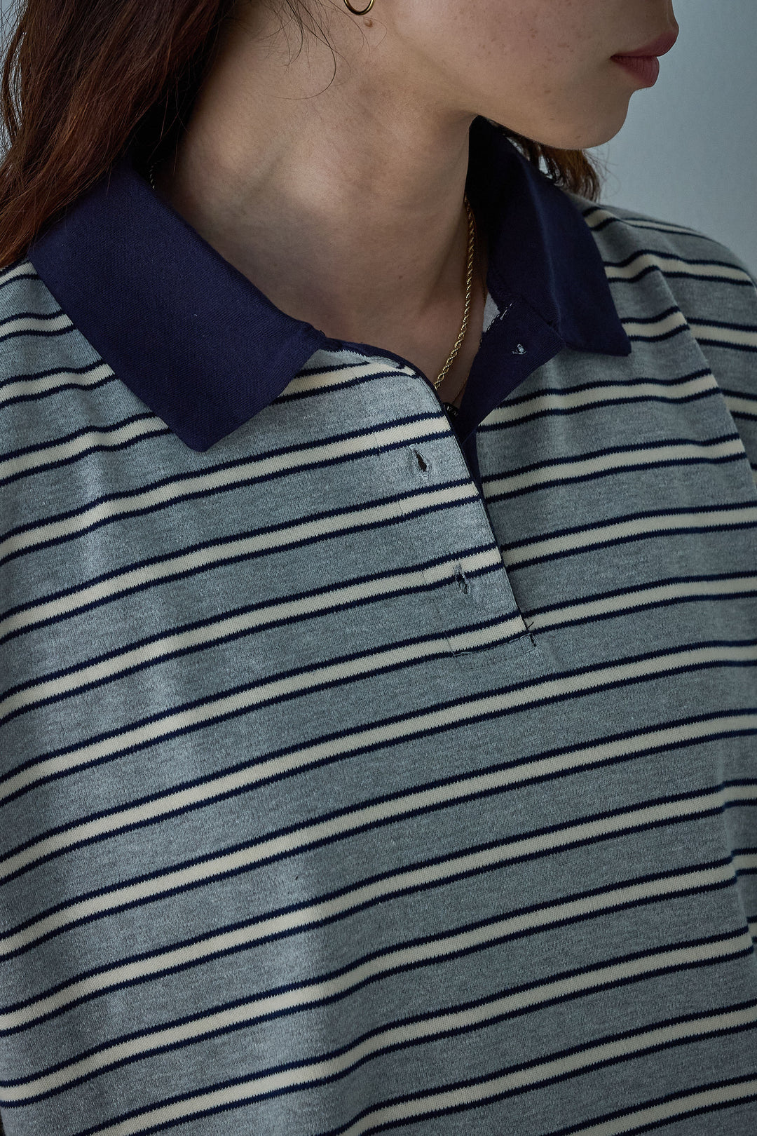 [予約]マルチボーダーポロシャツ