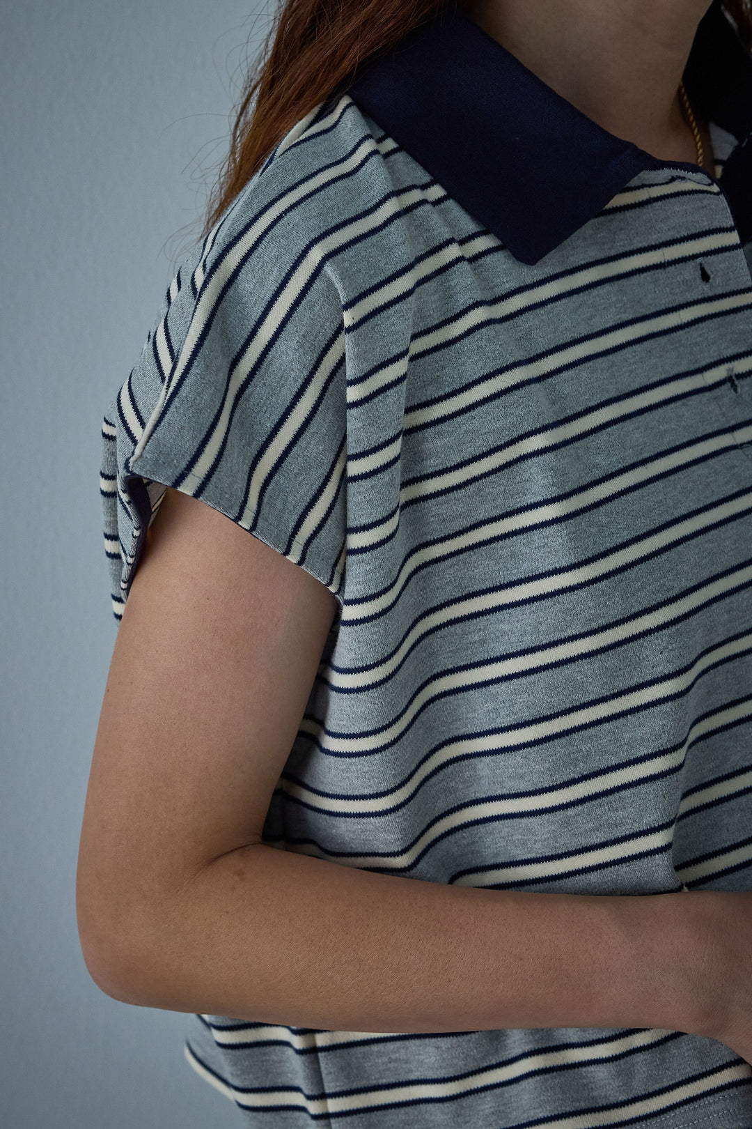 [予約]マルチボーダーポロシャツ