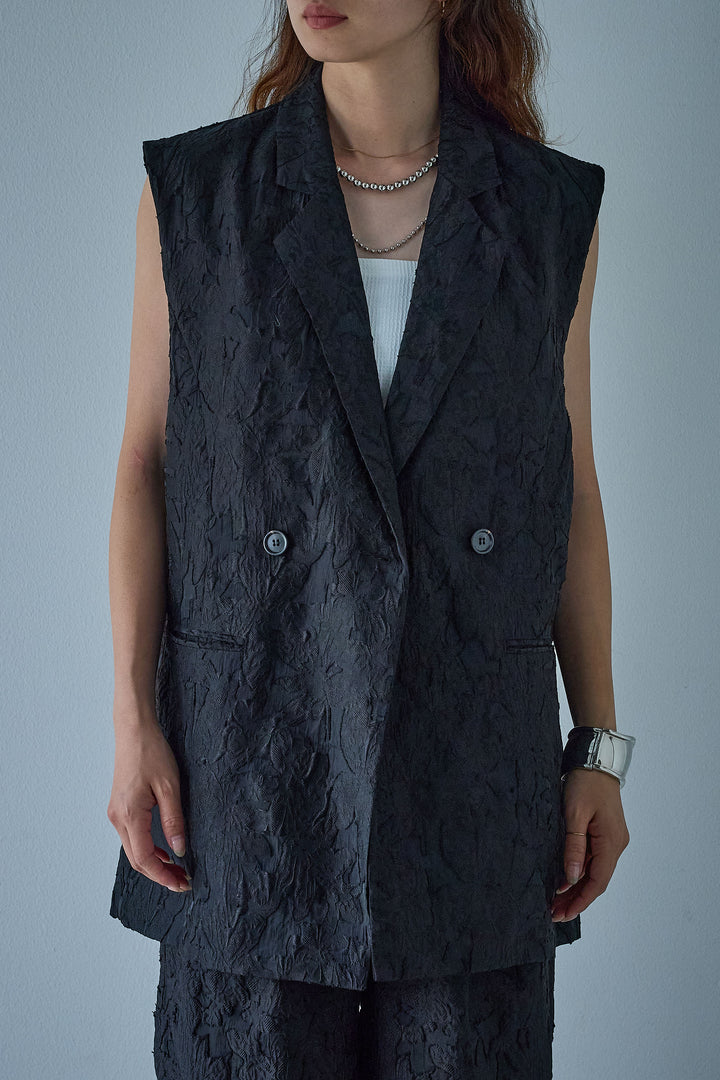 [予約/SET]シアージャガードテーラードジレ+シアージャガードタックパンツ(2set)