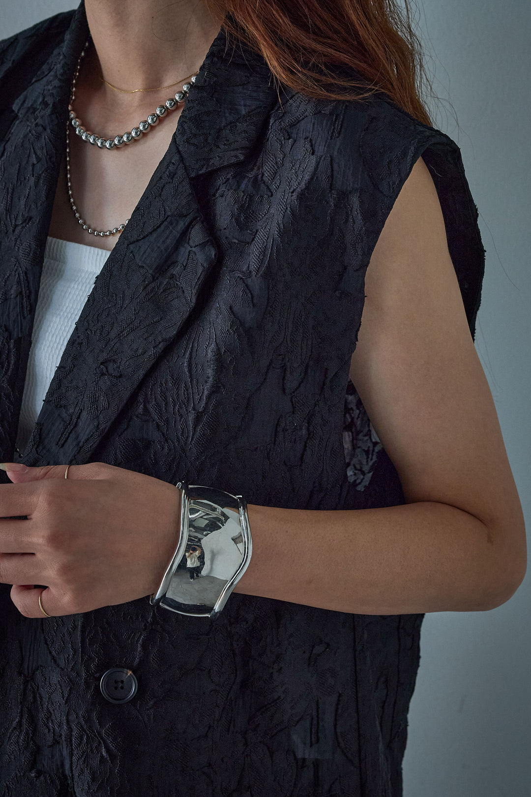 [予約/SET]シアージャガードテーラードジレ+シアージャガードタックパンツ(2set)