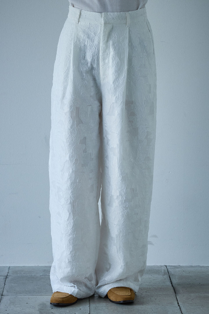 [予約]シアージャガードタックパンツ