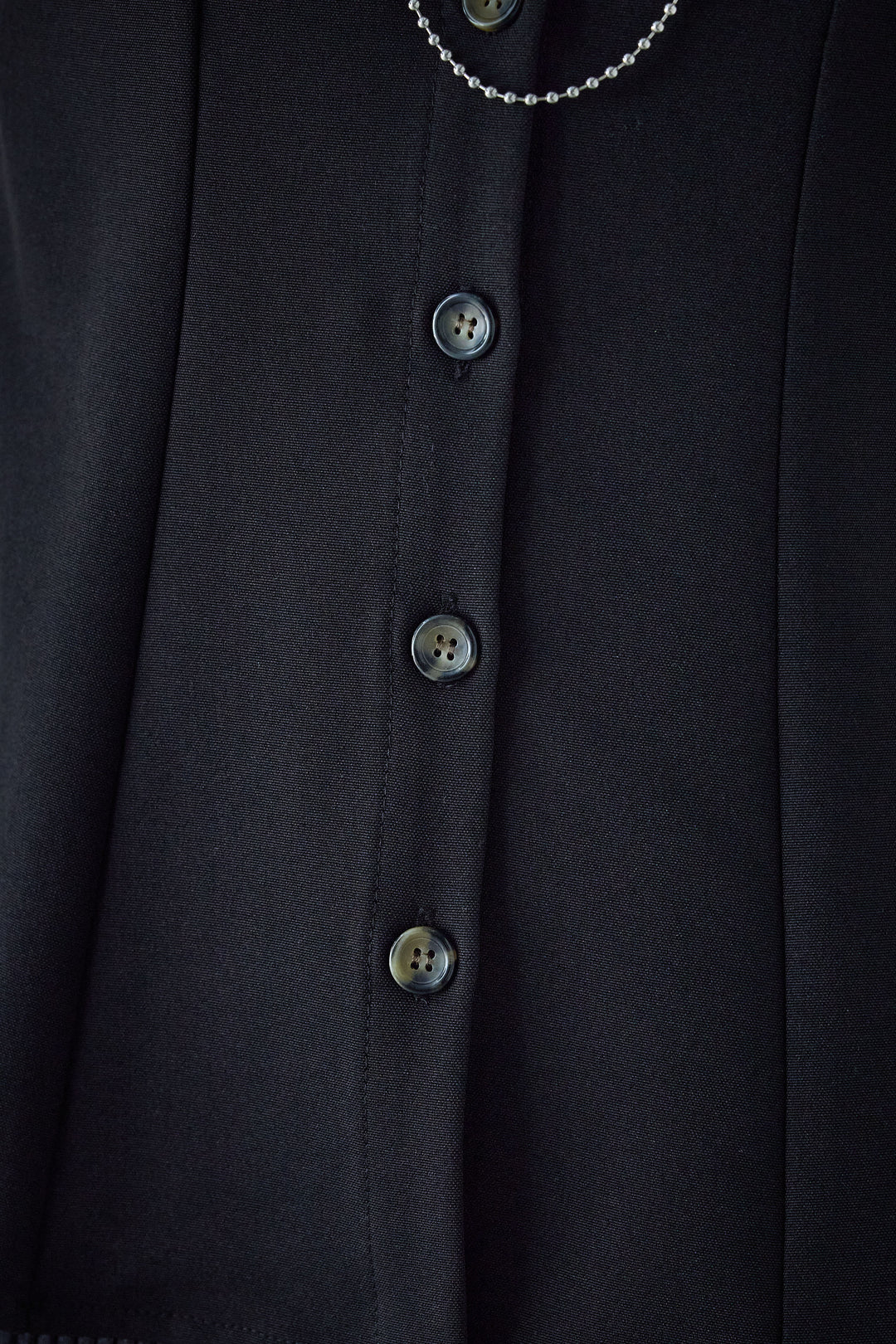 [予約/SET]ノースリーブフロントボタントップス+ストライプレースイージーPT(2set)