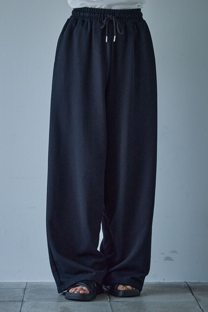[予約]裏毛ワイドパンツ