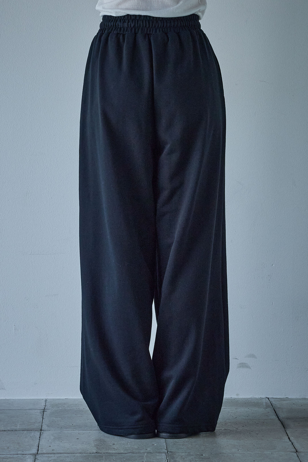 [予約]裏毛ワイドパンツ
